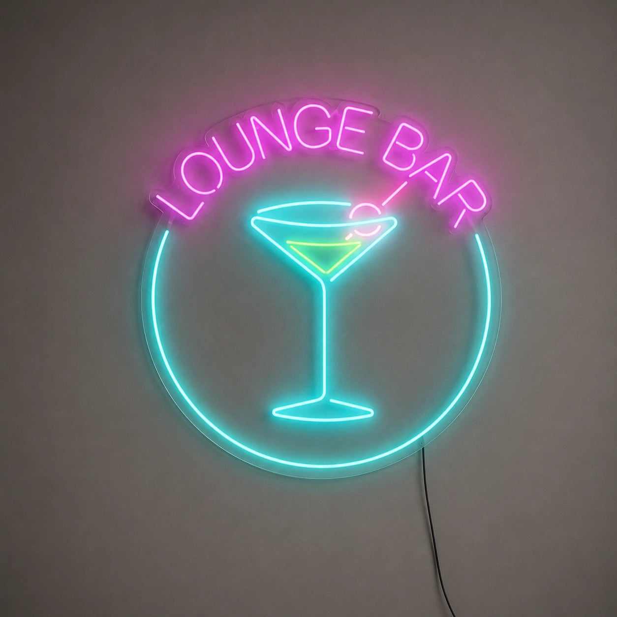 Lounge Bar Martini Neon Sign LED Neon Sign main product image