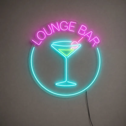 Lounge Bar Martini Neon Sign LED Neon Sign main product image