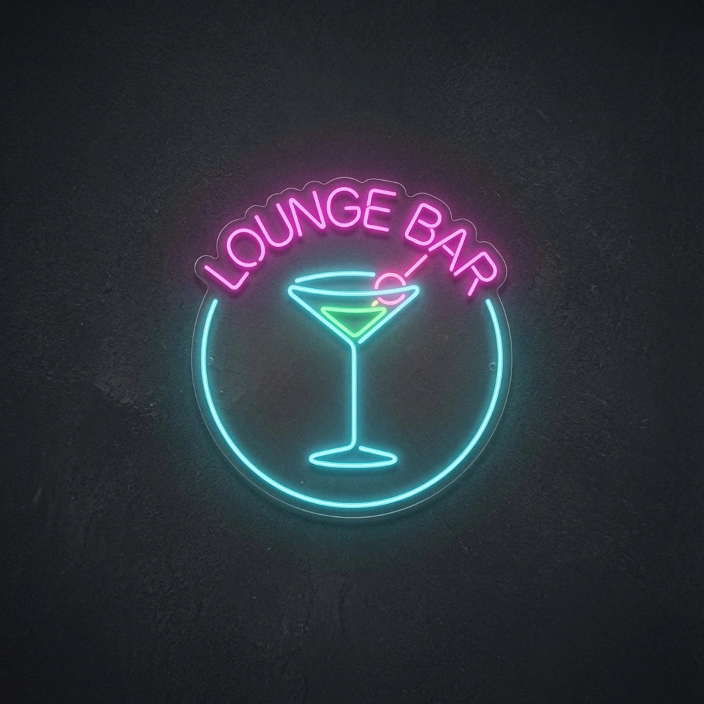Lounge Business LED Neon Sign - 01 Original Product Image