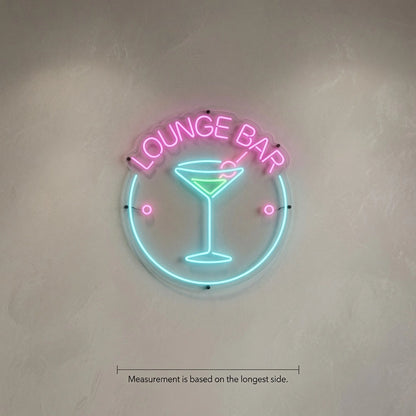 Lounge Business LED Neon Sign - 04 Size Image