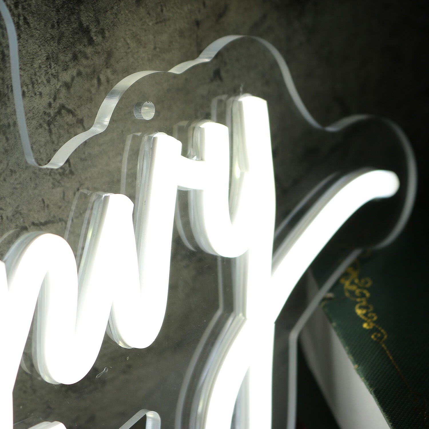 Lounge Envy White Led Neon Sign - Shineneon