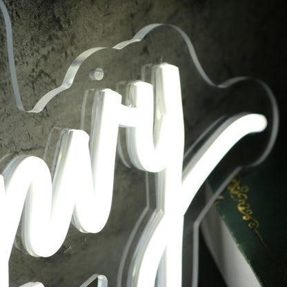Lounge Envy White Led Neon Sign - Shineneon