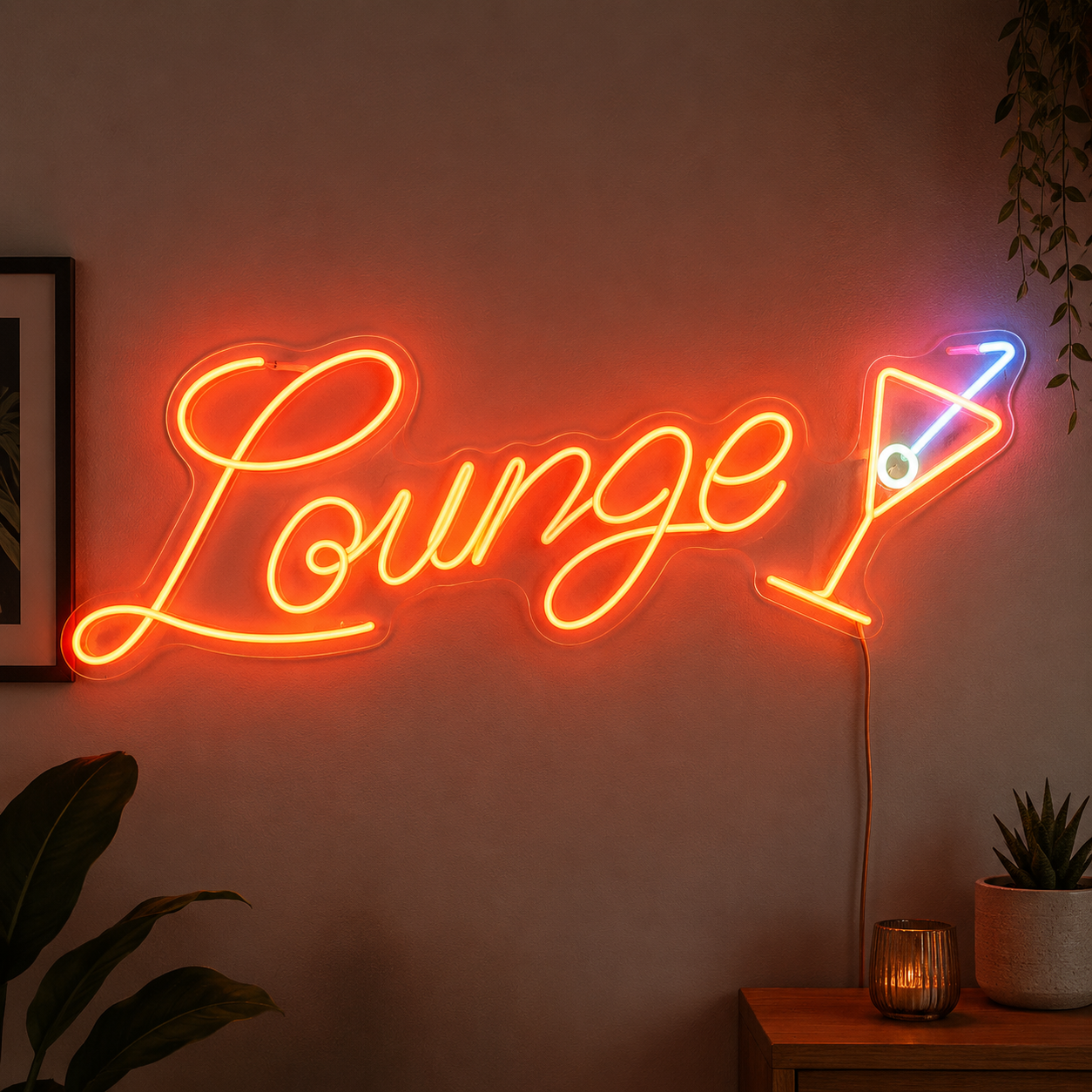 Lounge LED Neon Sign main product image