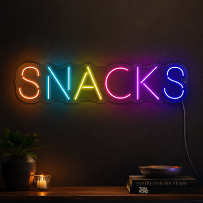 Lounge Snacks Neon Sign LED Neon Sign high-converting product image