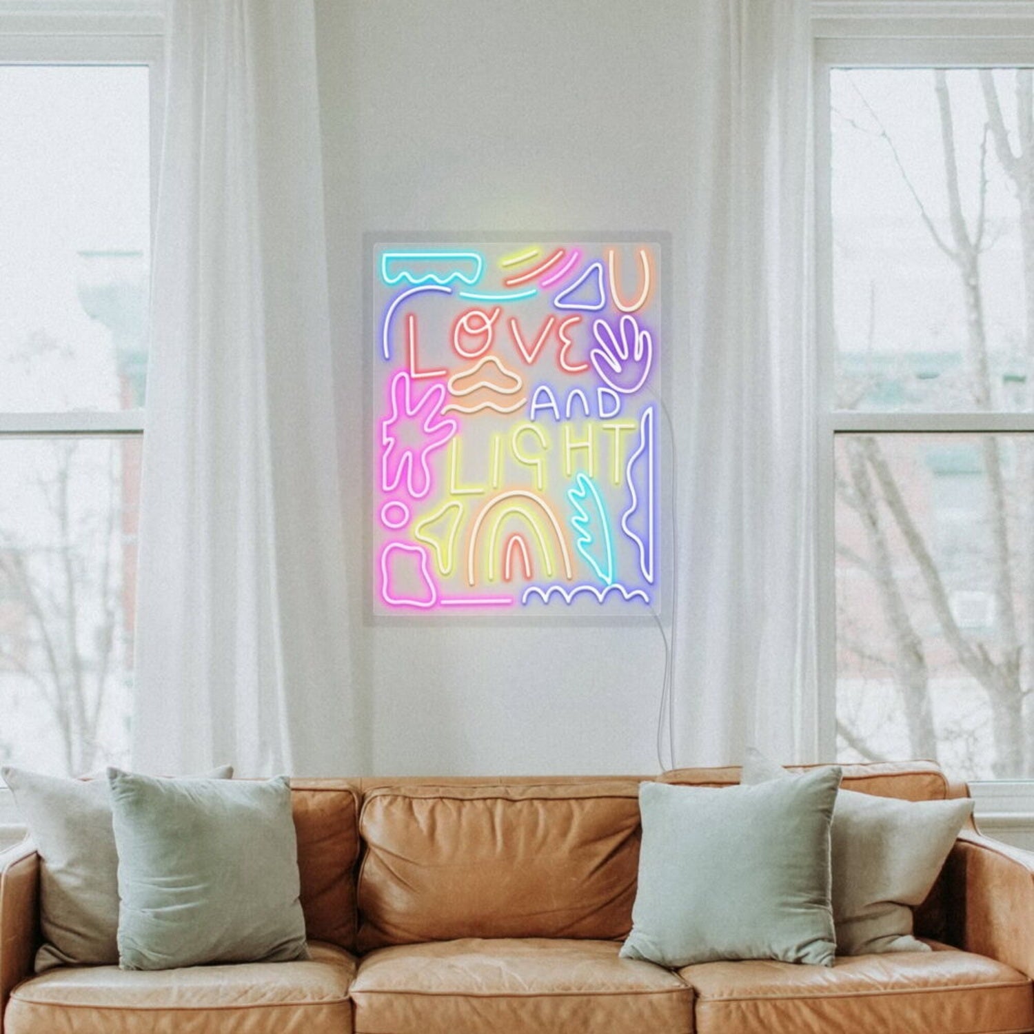 Love And Light Neon Sign | Shineneon