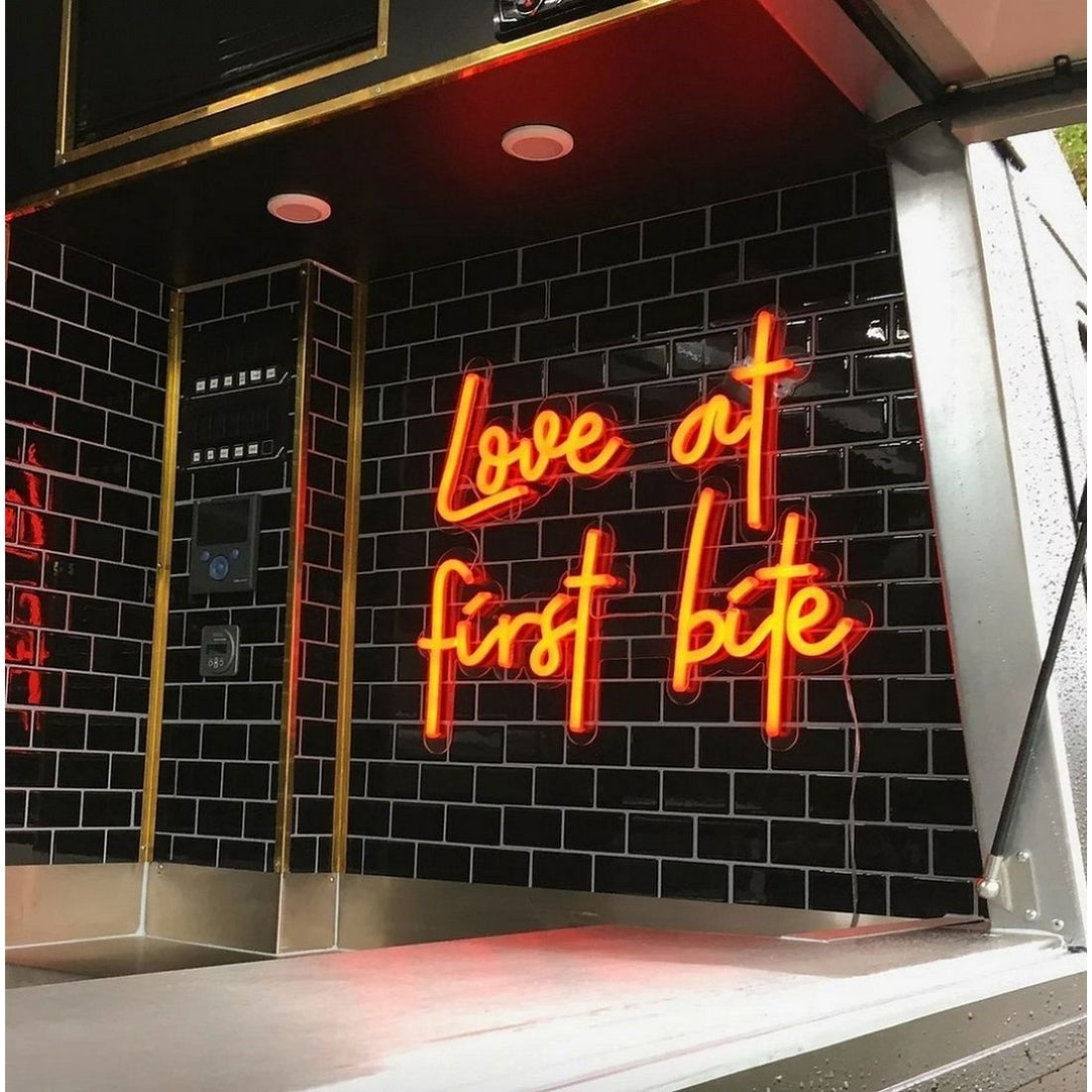 Love At First Bite Led Sign Business Neon Sign