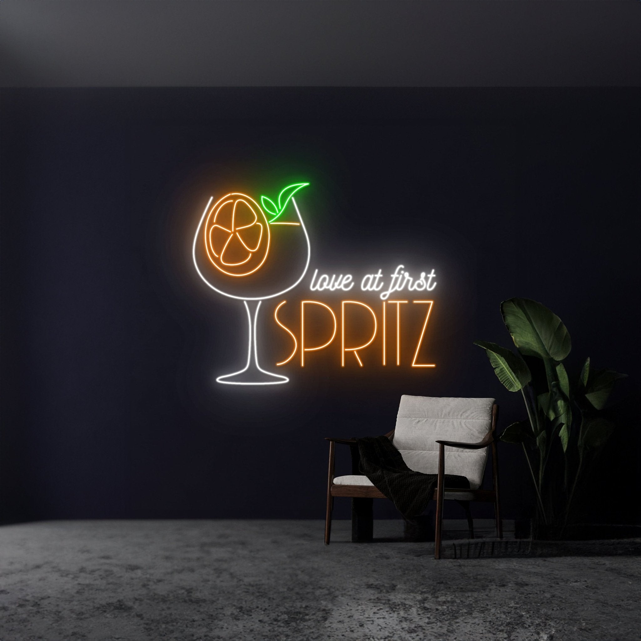 Love At First Spritz Led Sign - Shineneon