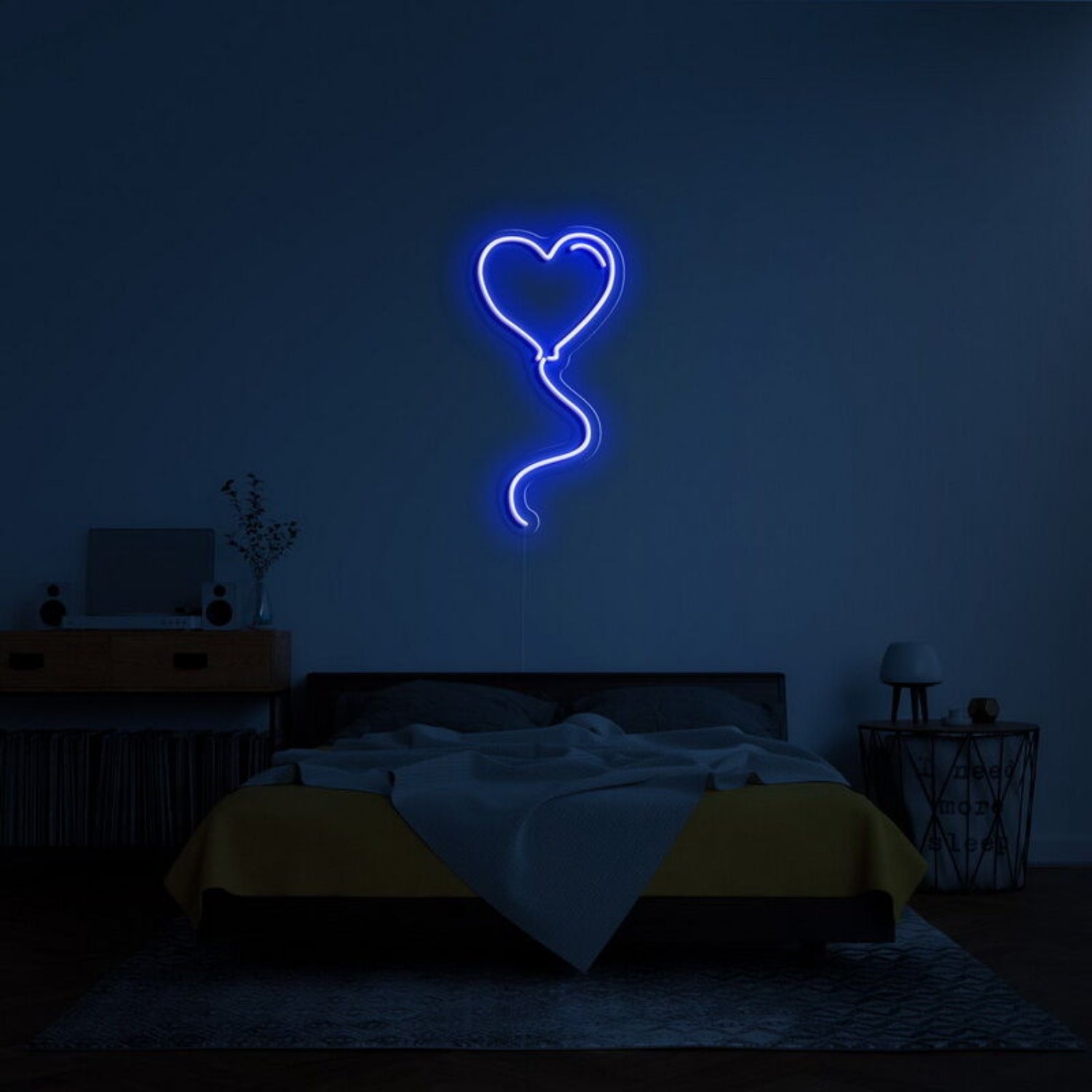 Love Balloon Neon Sign For Playful Romantic Decor | Shineneon