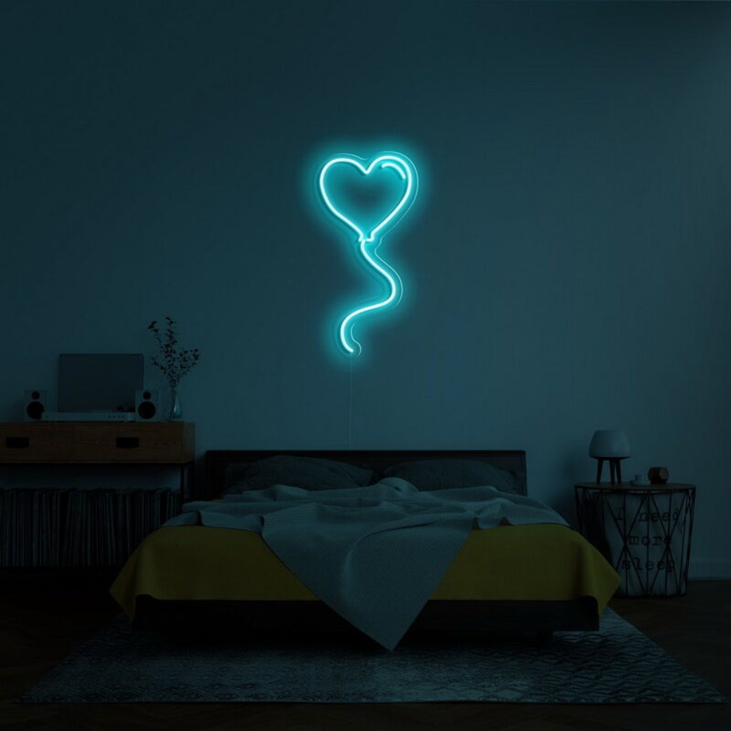 Love Balloon Neon Sign For Playful Romantic Decor | Shineneon