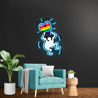 Love Colorful Wall Artwork Neon Signs