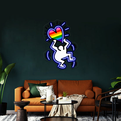 Love Colorful Wall Artwork Neon Signs