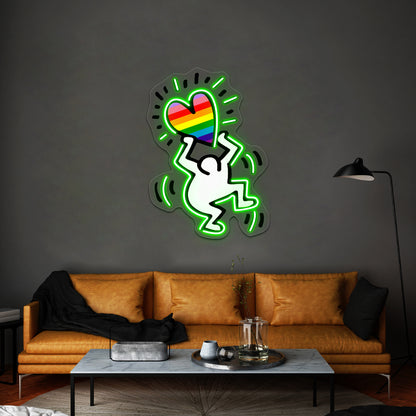 Love Colorful Wall Artwork Neon Signs