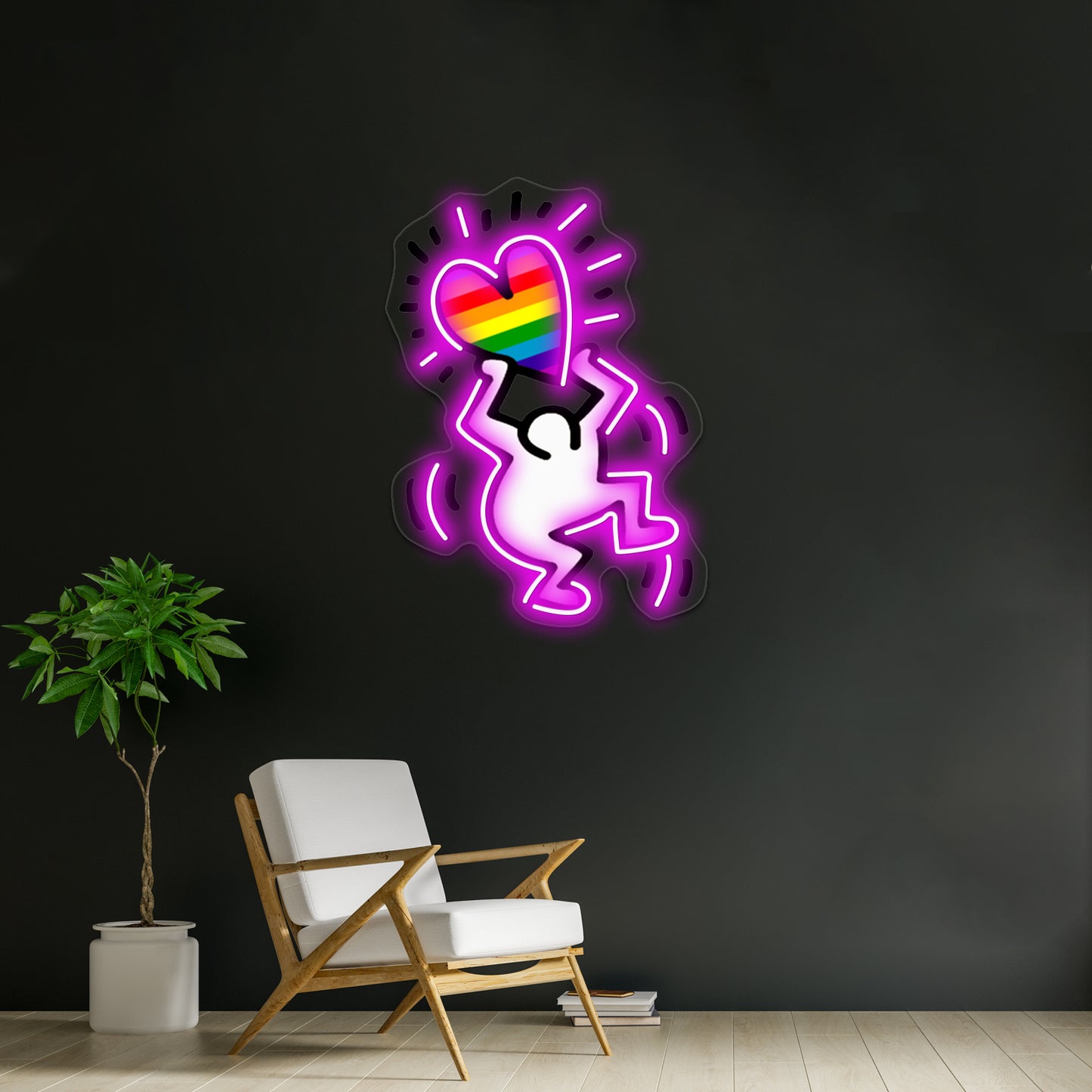 Love Colorful Wall Artwork Neon Signs