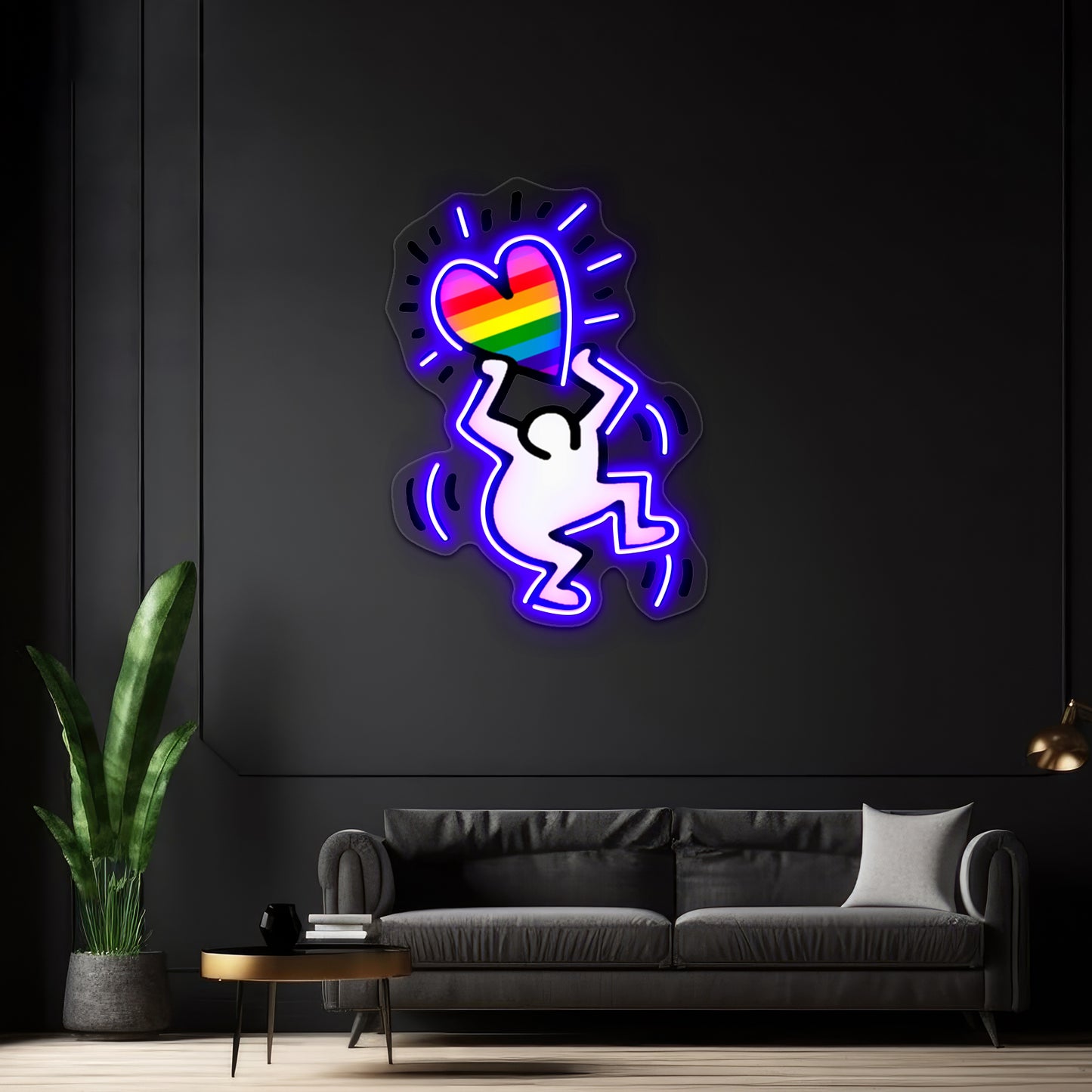 Love Colorful Wall Artwork Neon Signs