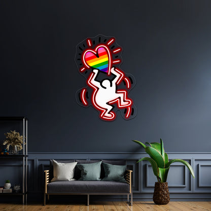 Love Colorful Wall Artwork Neon Signs