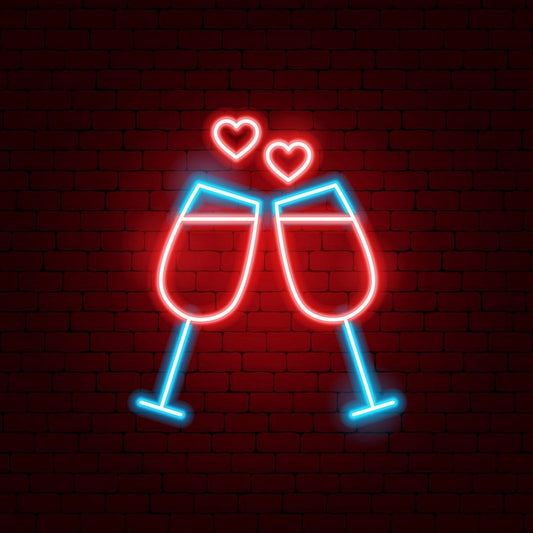 Love Drinks Led Sign Business Neon Sign