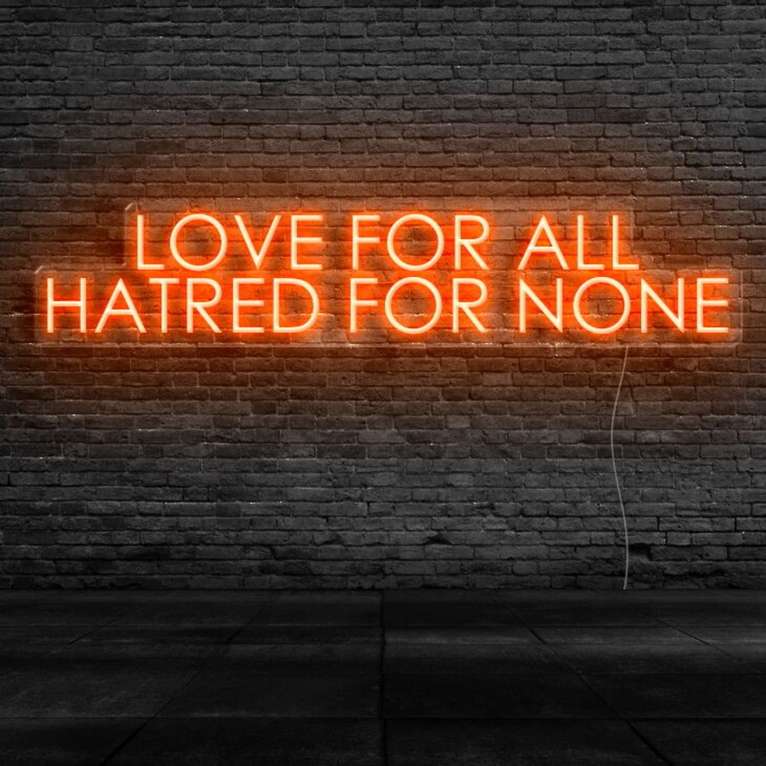 Love Fall Hatred Fnone Led Neon Sign | Shineneon