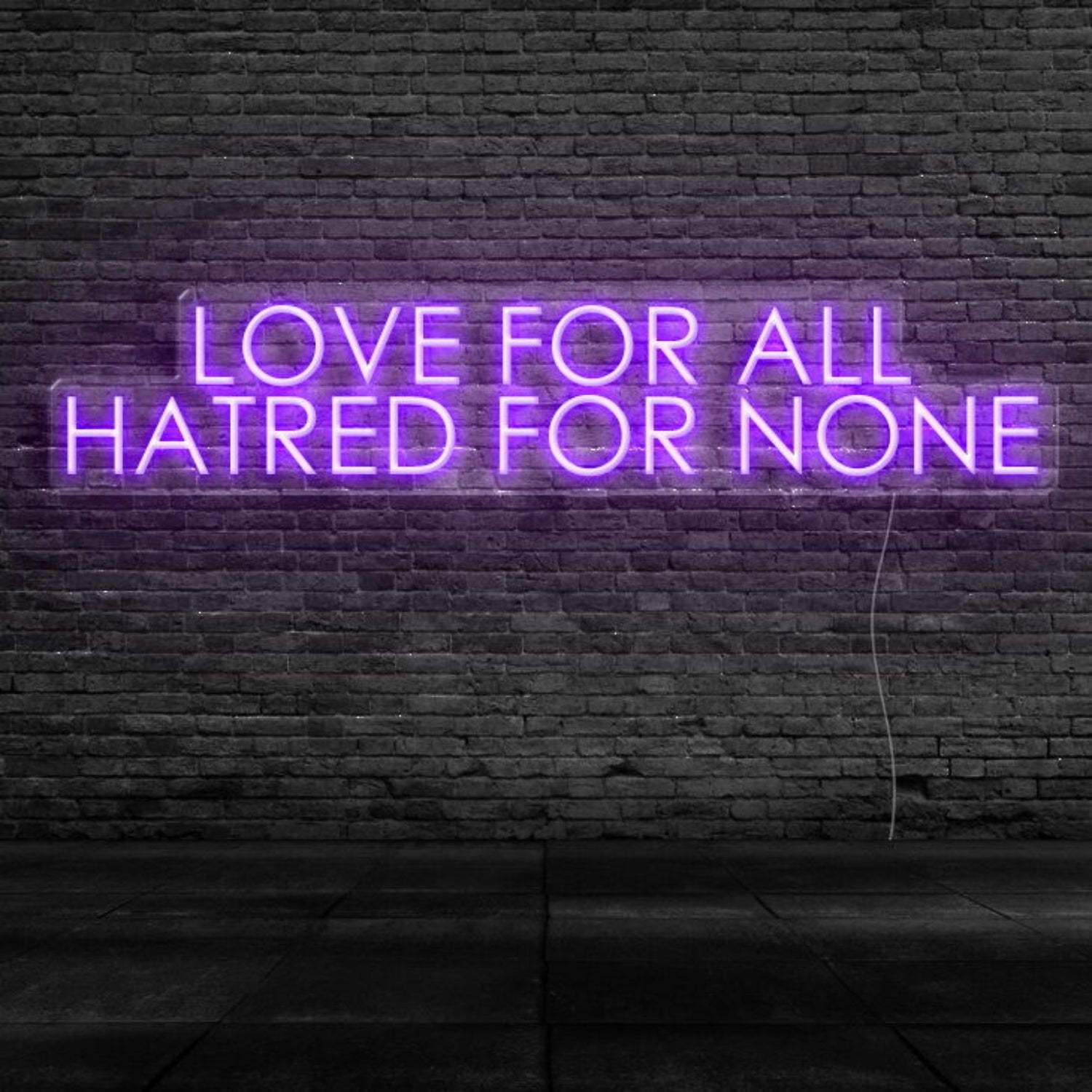 Love Fall Hatred Fnone Led Neon Sign | Shineneon