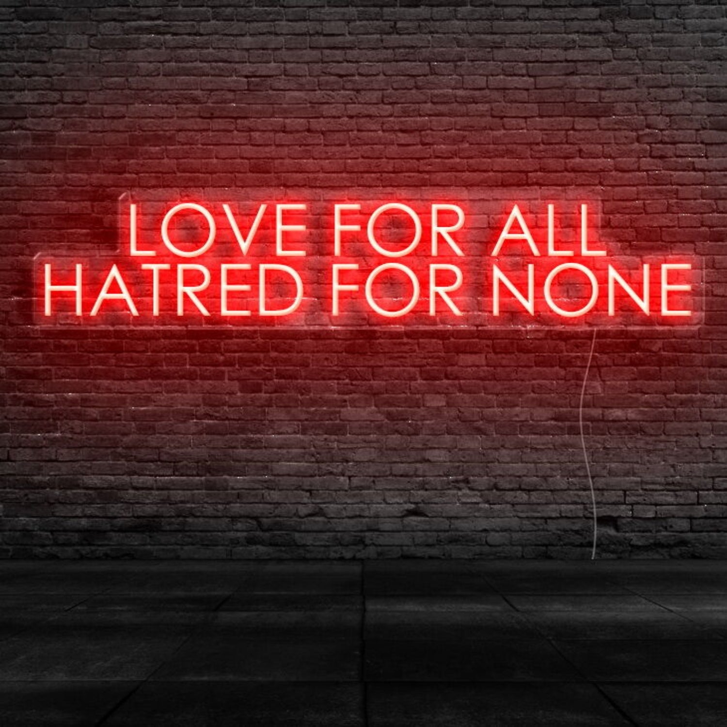 Love Fall Hatred Fnone Led Neon Sign | Shineneon