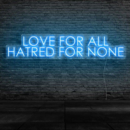 Love Fall Hatred Fnone Led Neon Sign | Shineneon