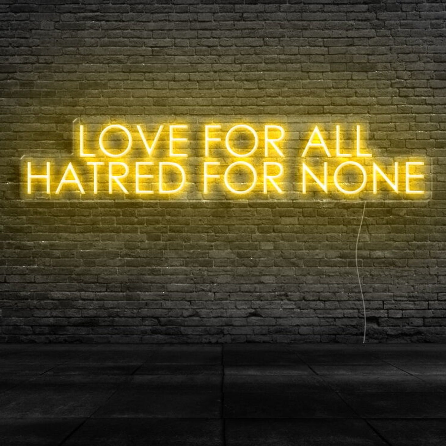 Love Fall Hatred Fnone Led Neon Sign | Shineneon