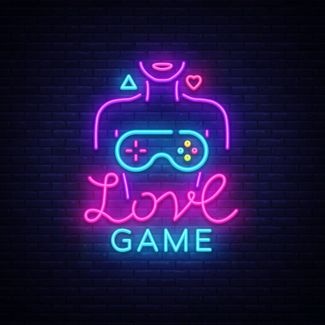 Love Game Led Sign Business Neon Sign