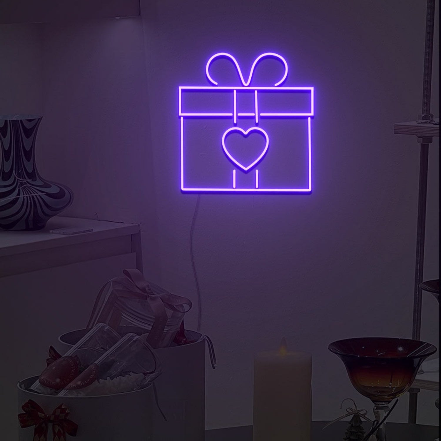 Love Gift Neon Sign Neon Light Signs For Wedding | Shineneon