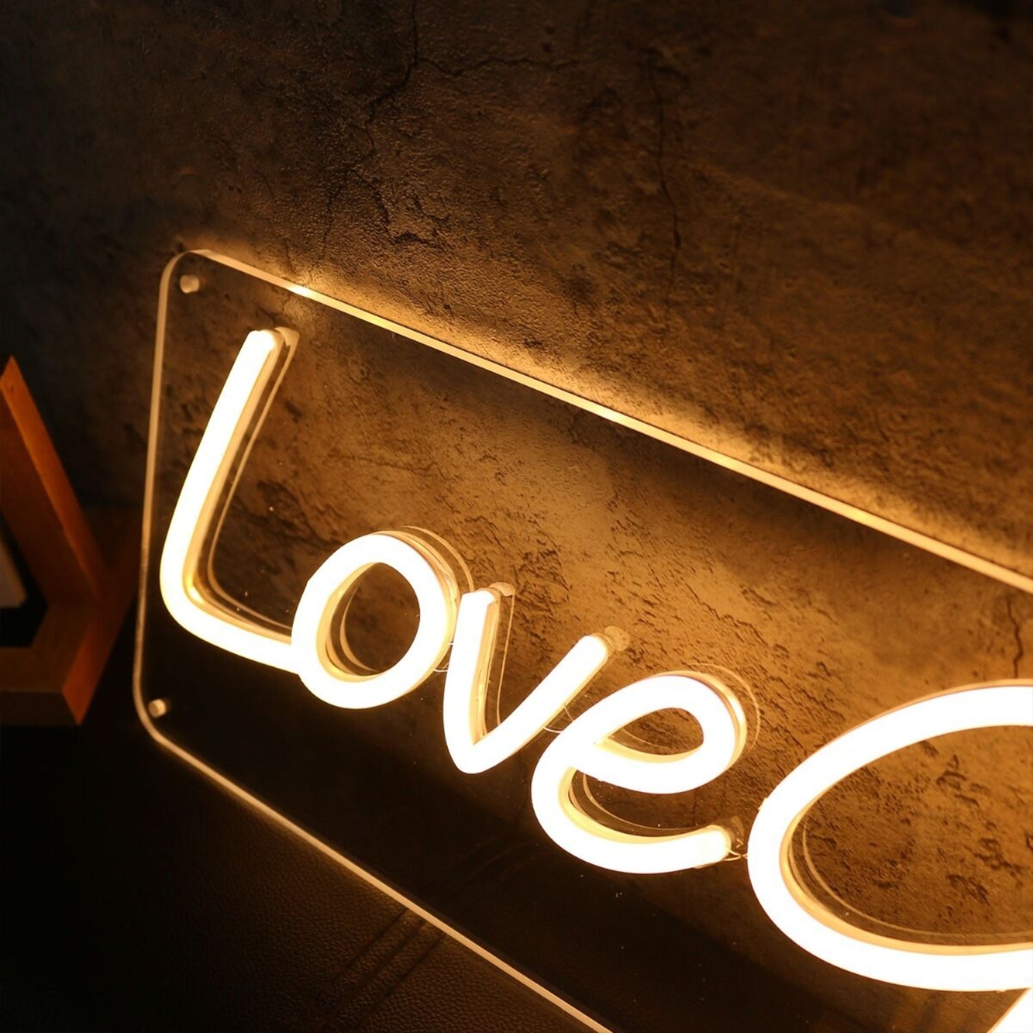 Love Grows Yellow Led Neon Sign - Shineneon