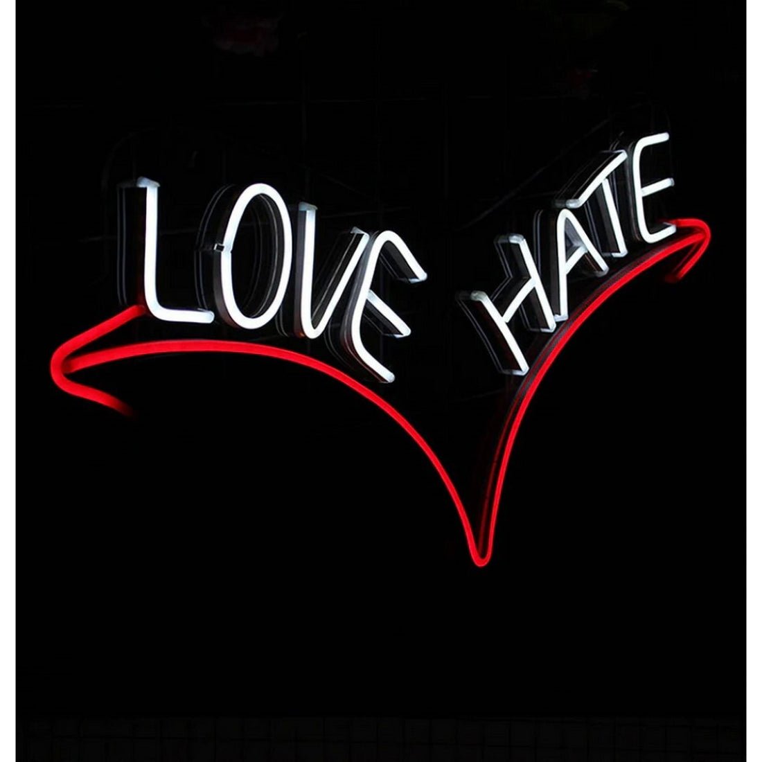Love Hate Live Young Led Sign Business Neon Sign - Shineneon