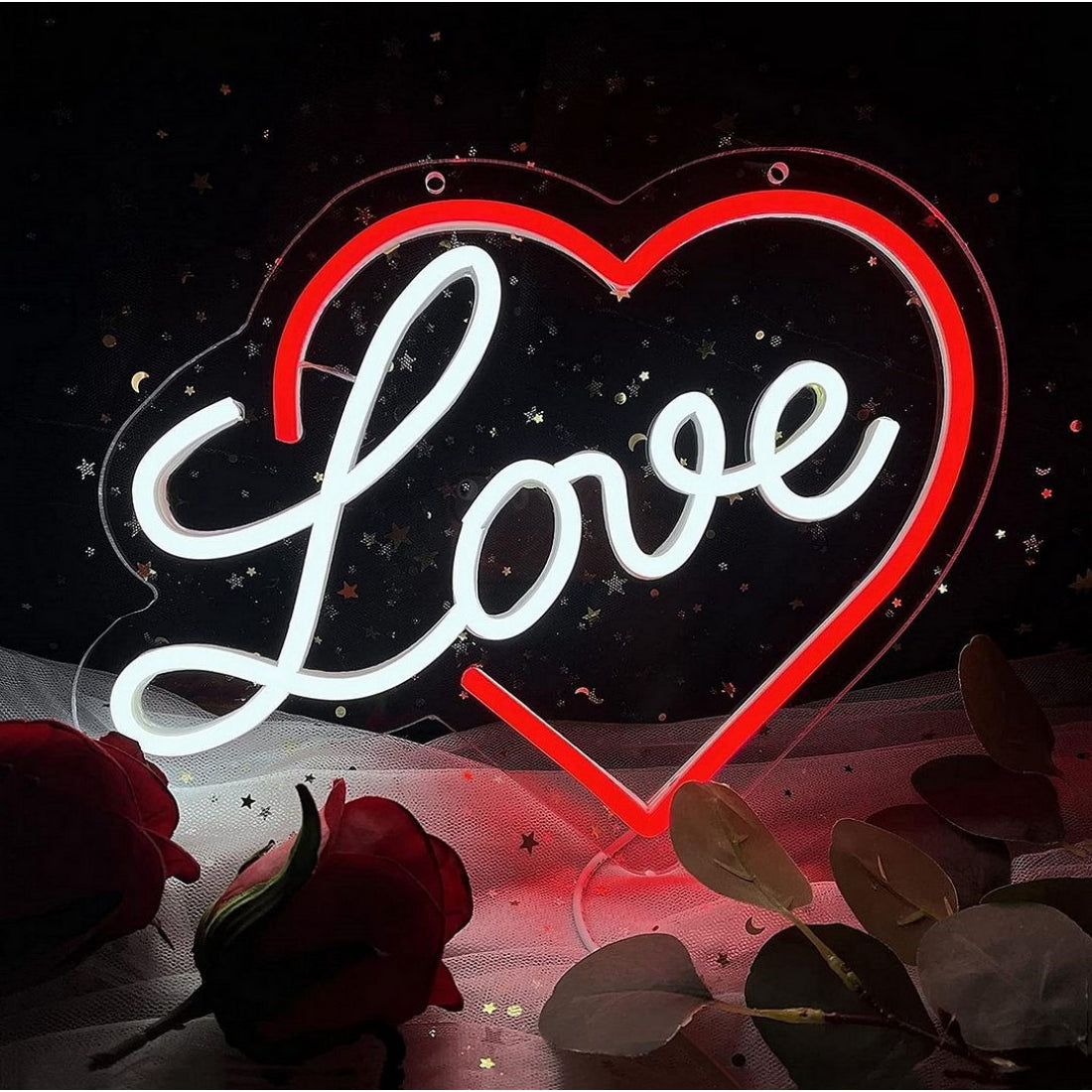 Love Heart Led Sign Business Neon Signs