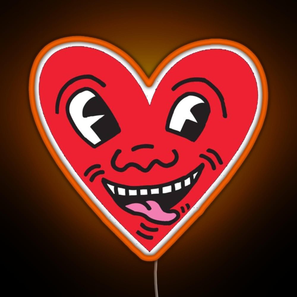 Love Heart Rgb Led Neon Sign Pop Wall Art - Shineneon