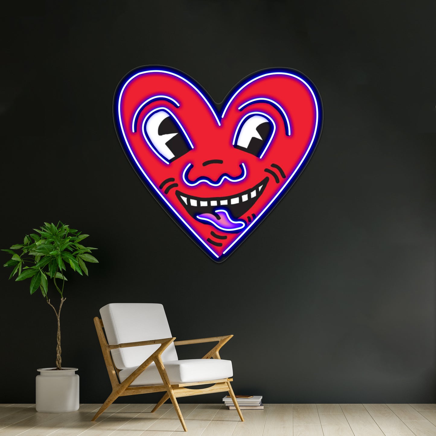 Love Heart Wall Artwork Neon Signs