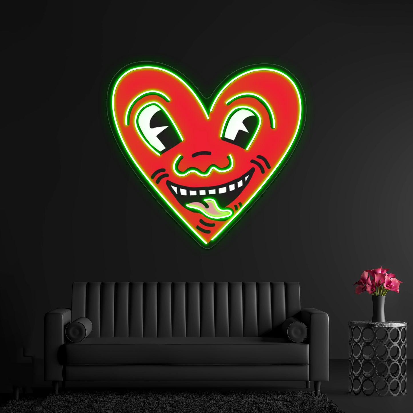 Love Heart Wall Artwork Neon Signs