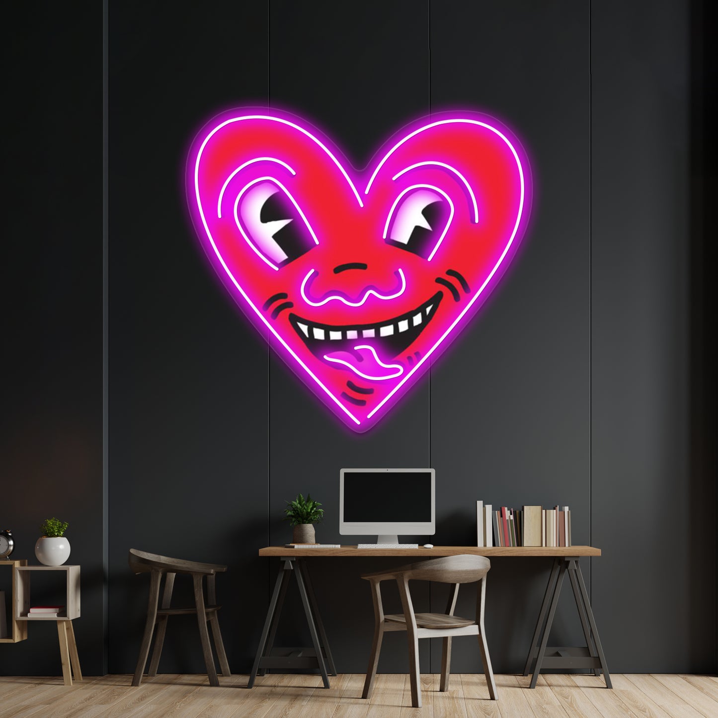 Love Heart Wall Artwork Neon Signs