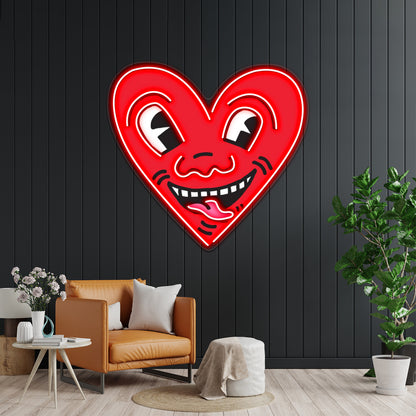 Love Heart Wall Artwork Neon Signs