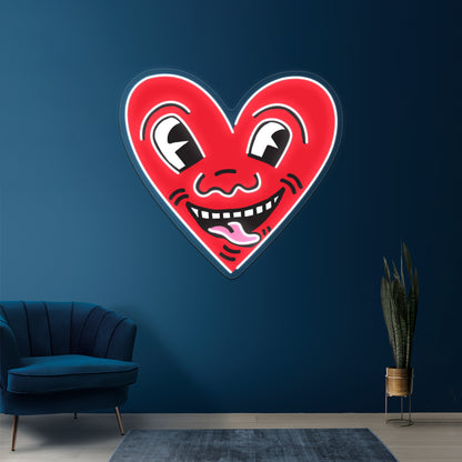 Love Heart Wall Artwork Neon Signs