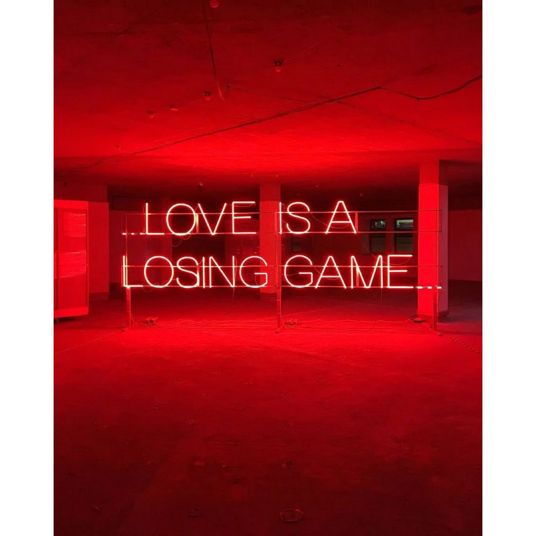 Love Is A Losing Game Led Sign Business Neon Sign