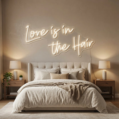 Love Is Bedroom Decor LED Neon Sign - 02 High-Converting Product Image