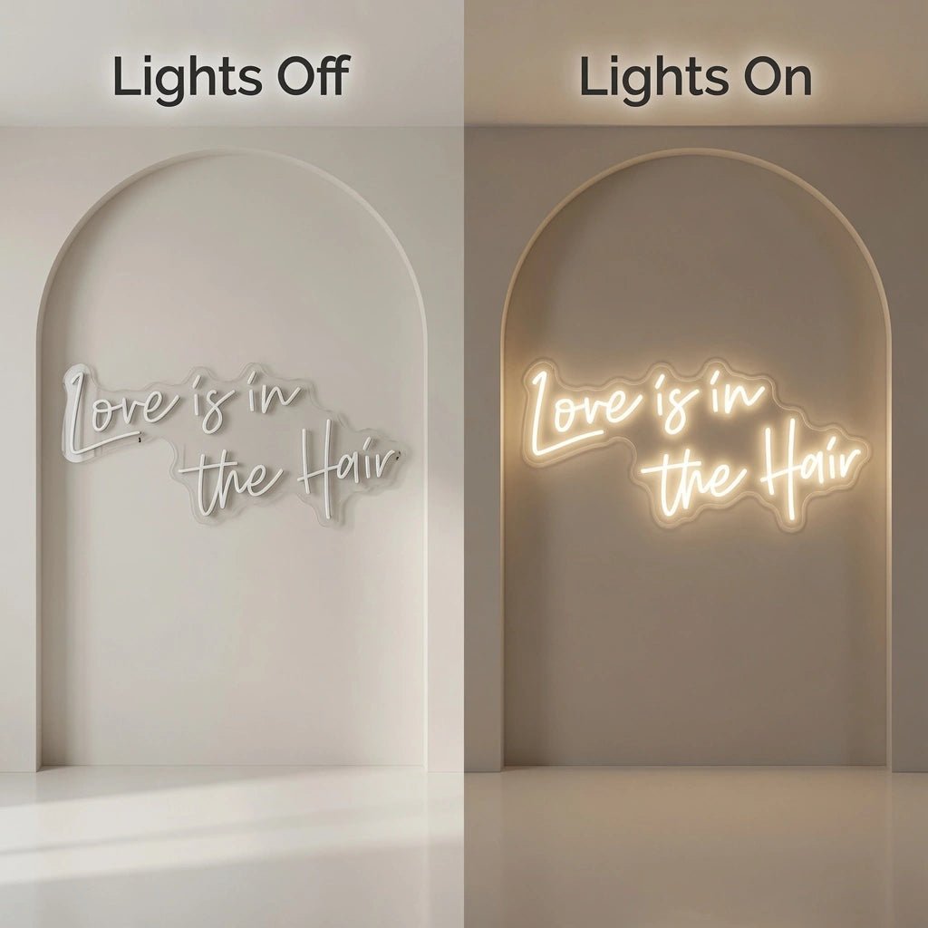 Love Is Bedroom Decor LED Neon Sign - Shineneon