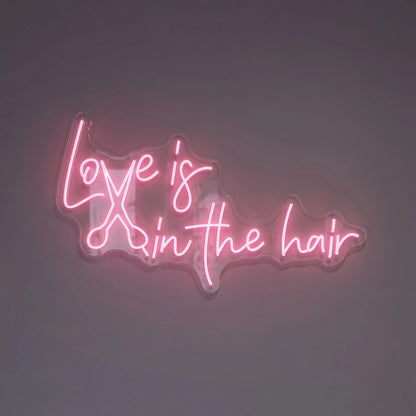 Love Is Bedroom Wall Decor LED Neon Sign - 01 Original Product Image