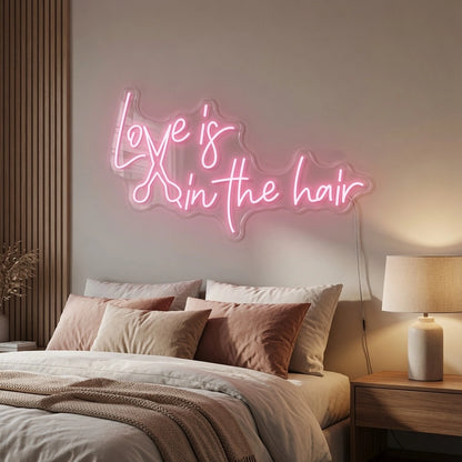 Love Is Bedroom Wall Decor LED Neon Sign - 02 High-Converting Product Image