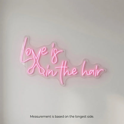 Love Is Bedroom Wall Decor LED Neon Sign - 04 Size Image