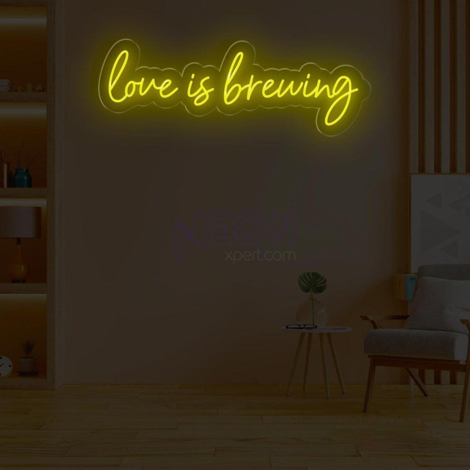 Love Is Brewing Coffee Led Neon Sign | Shineneon