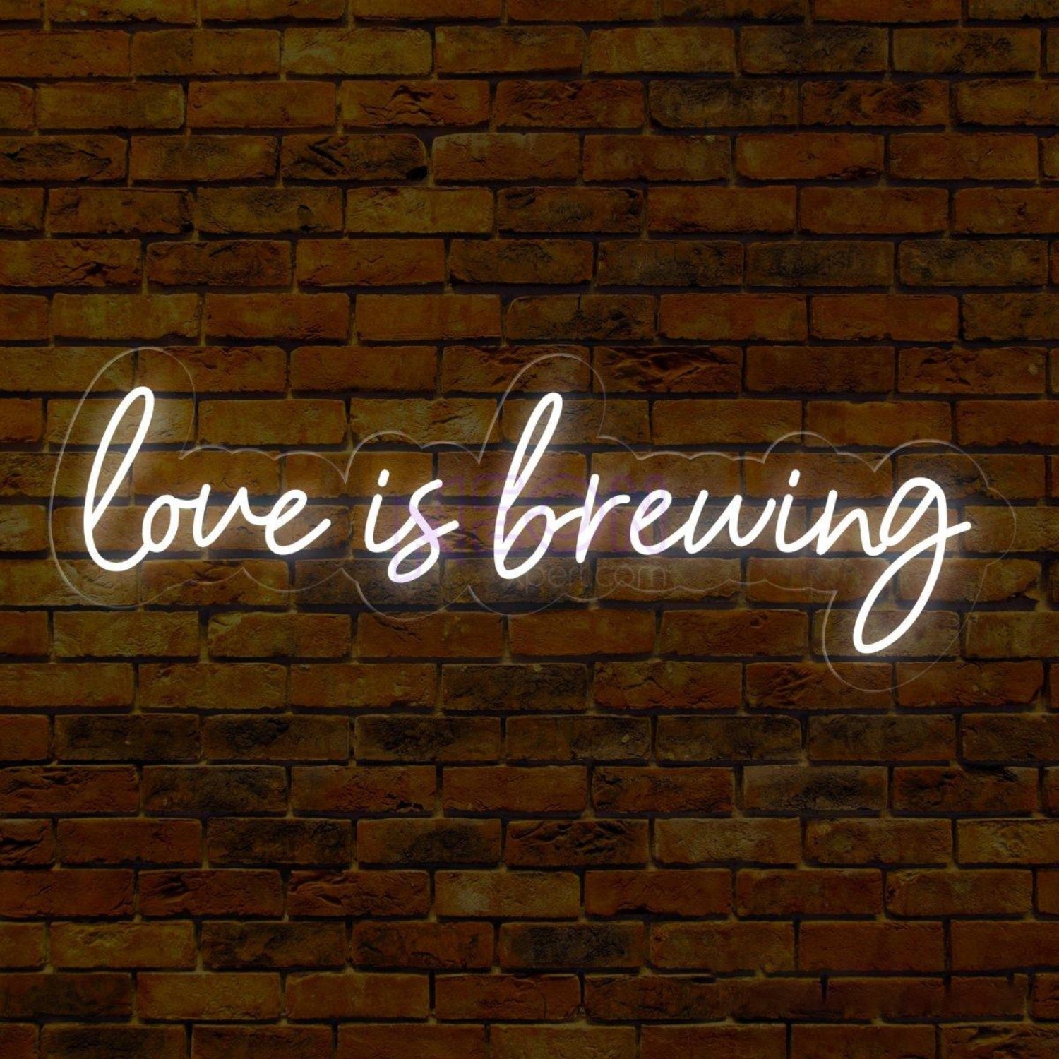 Love Is Brewing Coffee Led Neon Sign | Shineneon
