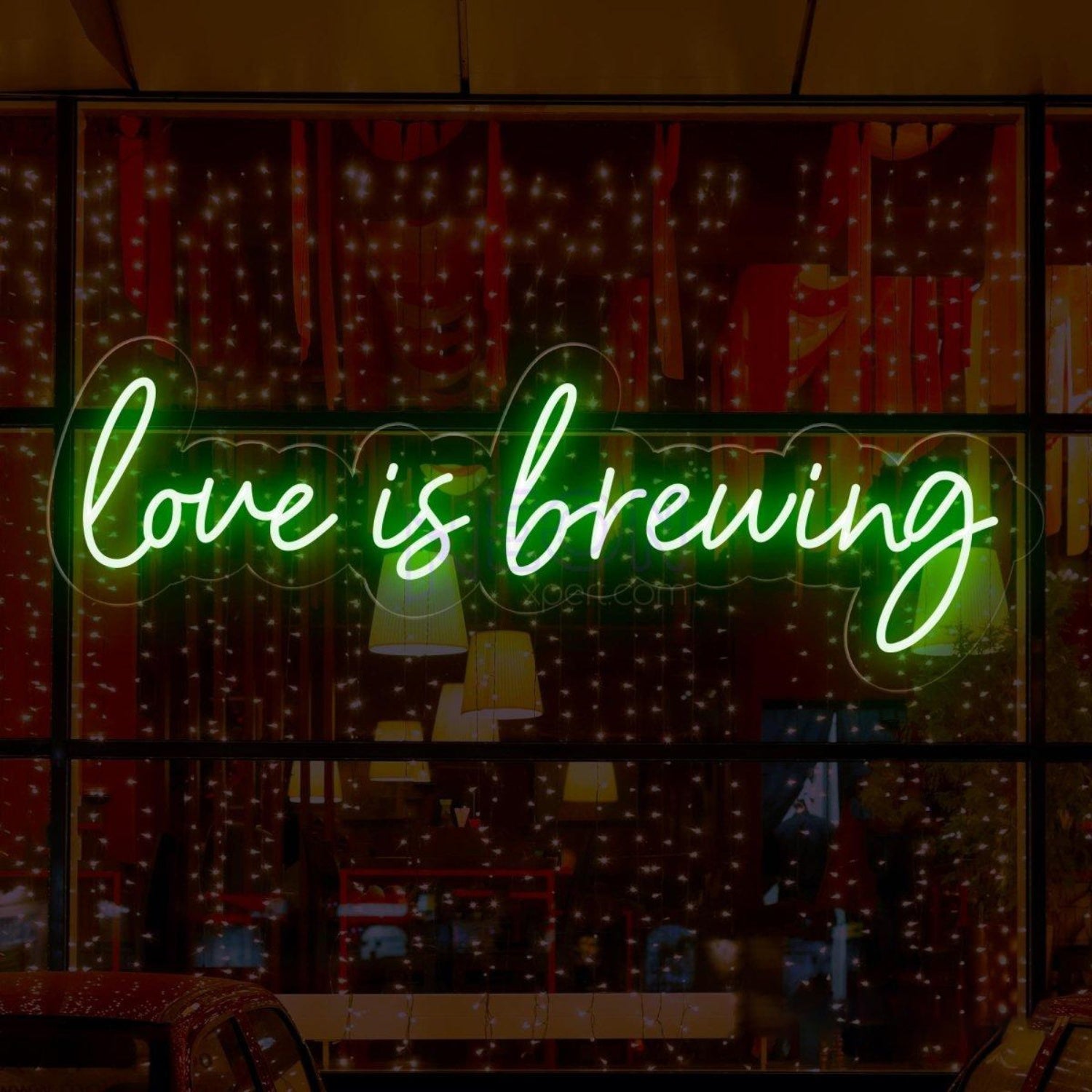 Love Is Brewing Coffee Led Neon Sign | Shineneon