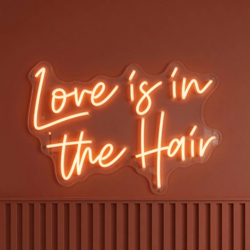 Love Is Cafe Wall Art LED Neon Sign - 01 Original Product Image