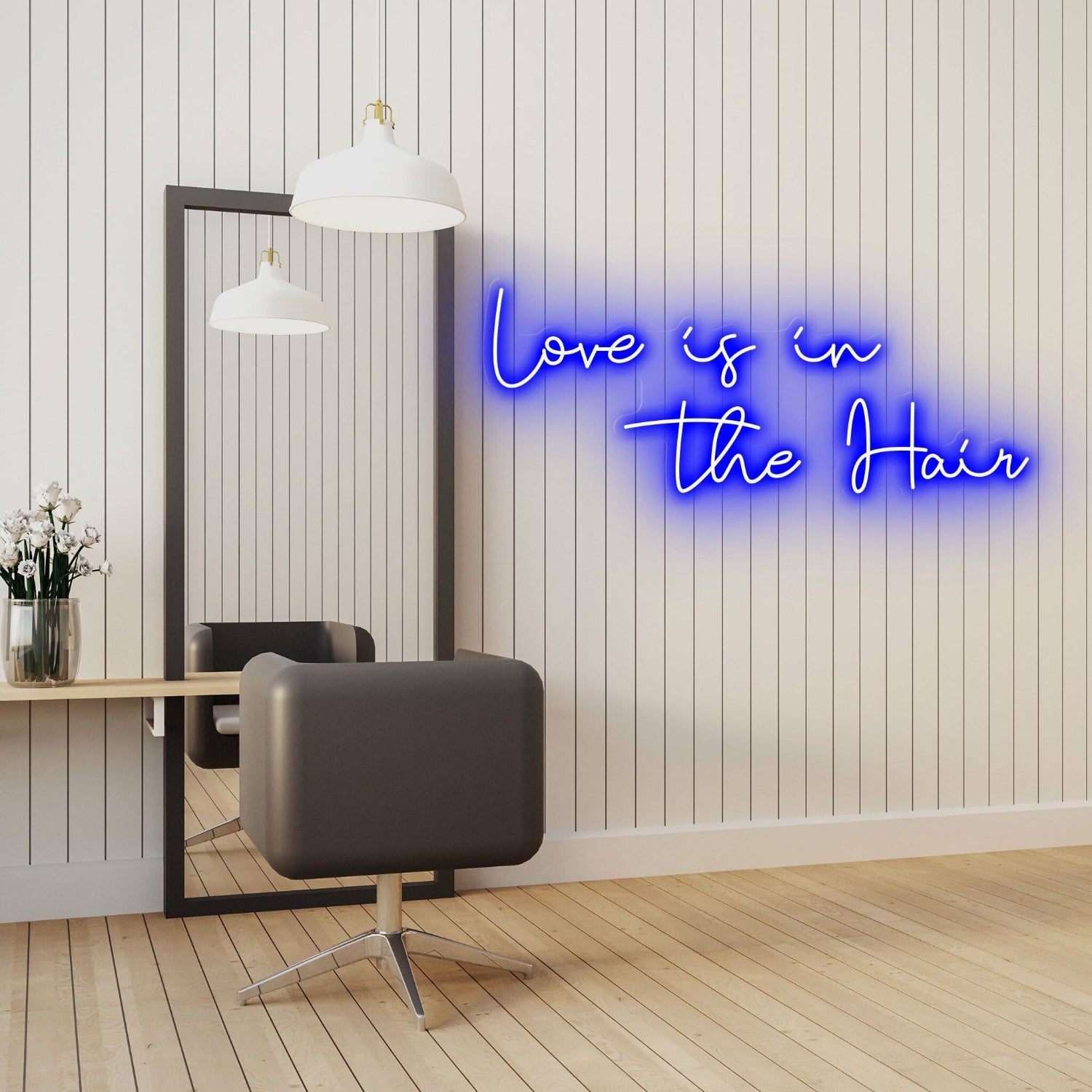 Love Is In The Hair Highlight Your Salons Charm With Neon | Shineneon