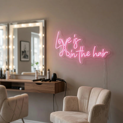 Love Is LED Neon Sign - 03 Real Lifestyle Scene