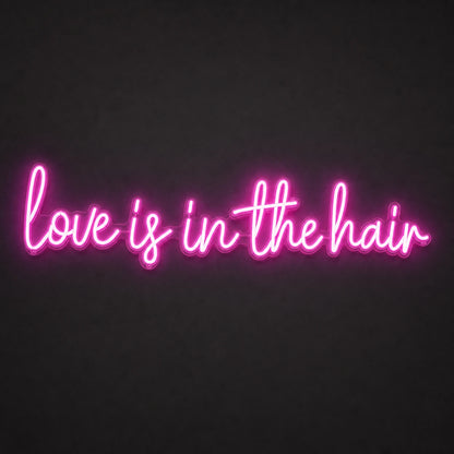 Love Is LED Neon Sign Garage Neon Sign main product image