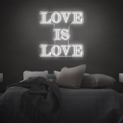 Love Is Love Bright Green Led Neon Sign For Bedroom Wall Decor | Shineneon